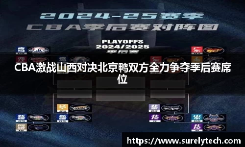 CBA激战山西对决北京鸭双方全力争夺季后赛席位